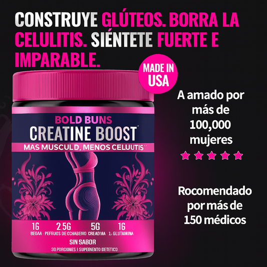 Bold Buns® – Logra glúteos grandes y firmes sin gastar horas en el gimnasio