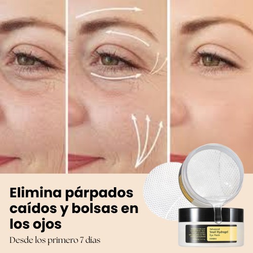 EYELIFT PATCHES® – Parches con baba de caracol que levantan párpados caídos y borran ojeras en 7 días